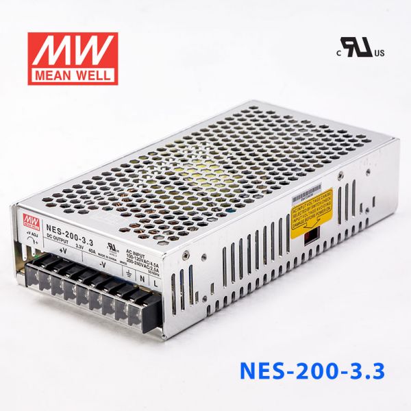 NES-200 200W 3.3/5/7.5/12V 單路輸出