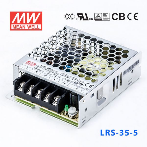 <b>LRS-35 5/12/15/24/36/48V 36W單路輸出</b>