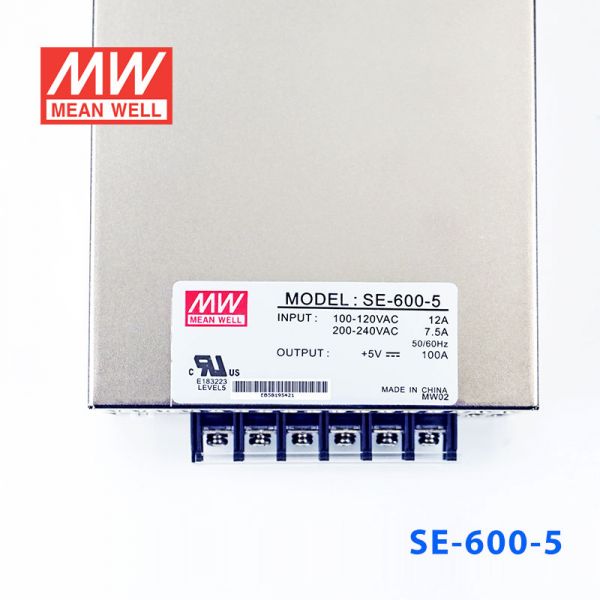 SE-600-5/12/15/24 600W單路輸出大功